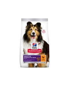 Hill's Science Plan Sensitive koeratoit kanaga keskmisele koerale / 14kg