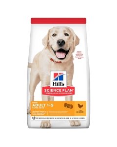 Hill's Science Plan Light koeratoit kanaga suurt kasvu koerale / 14kg