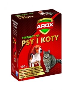 Koerte-kasside peletuspulber Arox / 100g