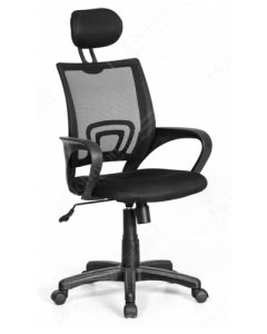 Kontoritool Jumbo võrgust seljatoega / tume grafiithall / max 150kg