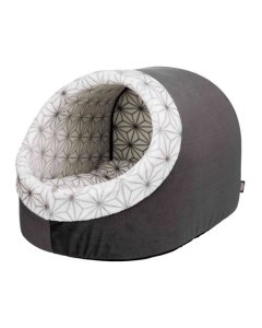 Koobas Diamond cuddly cave /  38x33x45cm /  antratsiit / valge