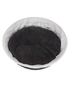 Koera korv Feira 45 cm, tume hall/natural