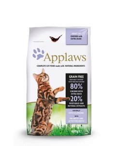 Kuivtoit Applaws  täiskasvanud kassidele kana- ja pardilihaga / 400g