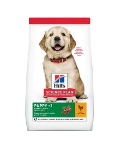 Hill's Science Plan koeratoit kanaga suurt kasvu kutsikale / 16kg