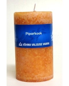 Lõhnaküünal 70x170mm / 85h / silinder / Piparkook /LM