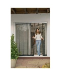 Lamell kardin Easylife võrk / 100x220cm / must