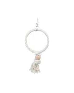 FLAMINGO lindudele mänguasi Cage Hanger Rope Ring / 24X5X40CM