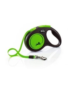 Flexi jalutusrihm  New Neon tape M / roheline / 5m 