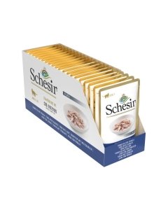 Schesir Cat kassikonserv tuunikala ja mereahvenaga / 20x85g