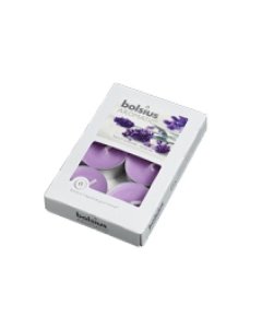 Lõhnateeküünal / 4h / lavendel / 6tk
