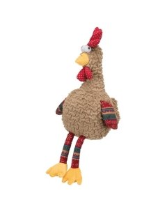 Mänguasi koertele Kukk, loomaheli, pehme, 60 cm