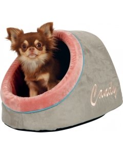 Magamiskoht Candy Cuddly Cave / taupe/salmon / 36x30x40cm