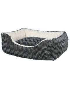 Koera voodi Kaline 80x65cm hall/kreem