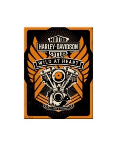 Magnet / Harley-Davidson Wild at Heart / LM