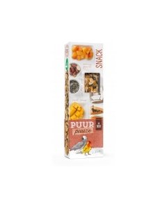 Maius suurtele papagoidele PUUR Sticks Papaia/Kookos 140g