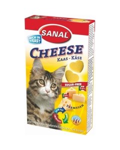 Maiustused kassidele juustuga Sanal / 30g