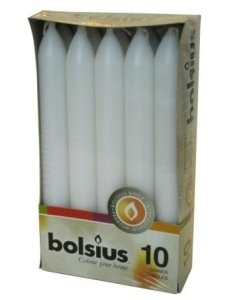 Küünal 20x170 / 5,5h / valge / 10tk