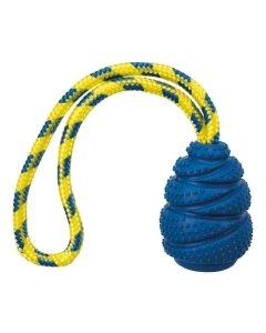 Mänguasi koertele Sporting põrkepall köiel / 7cm / 25cm