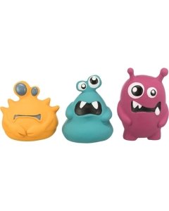 Mänguasi koertele Monster, lateks, 10–12 cm juhuslik värv