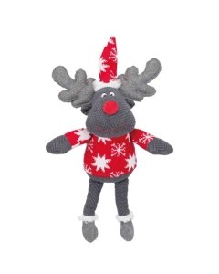 Mänguasi koertele Xmas Põhjapõder, 42 cm