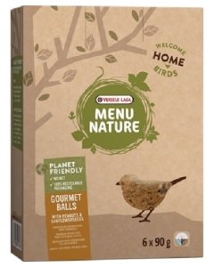 Menu Nature Gourmet rasvapallid maapähklite ja päevalillega (ilma võrketa) 540g