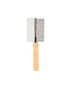 Metallkamm kahepoolne / 17 cm