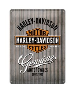 Metallplaat 30x40cm / Harley-Davidson Genuine metalliseinä