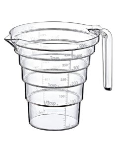 Mõõdukann 0,5l / läbipaistev
