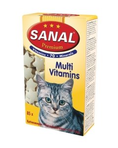 Multivitamiini maius kassidele Sanal Cat Premium / 50g