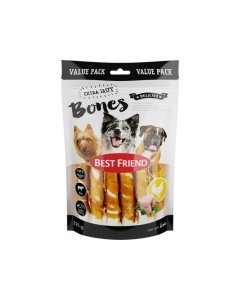Best Friend koera maius närimisrull kuivatatud kana S/M 9tk. / 225g