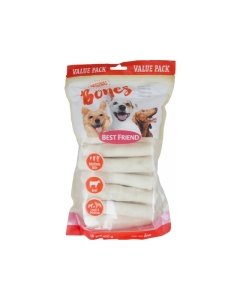 Best Friend koera maius Bones närimisrull valge S/M / 450g