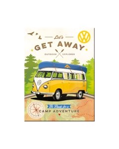 Magnet / VW Bulli Let's Get Away LM