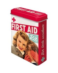 Metallist plaastrikarp / First Aid / LM