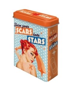 Metallist plaastrikarp / Turn your scars into stars /LM