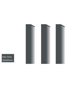 Aiapost RAL7016 / 60x40mm 
