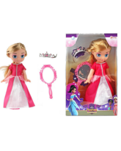Nukk Princess 28cm lisadega