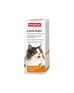 Beaphar Laveta Super Cat vitamiinipreparaat kassidele / 50ml