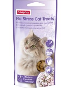 Beaphar No Stress Cat Treats rahustava toimega krõmpsuvad maiused kassidele