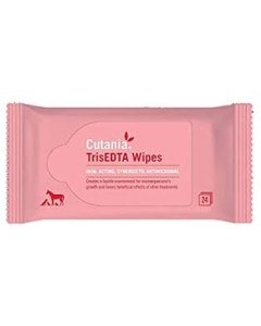 VET-CUTANIA TrisEDTA Wipes N24 (nahahoolduslapid)