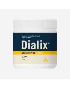 VetNova Dialix Oxalate Plus Chew täiendsööt/dieettoode(oksalaatkivide profülaktika) kassidele/koertele / 30tbl