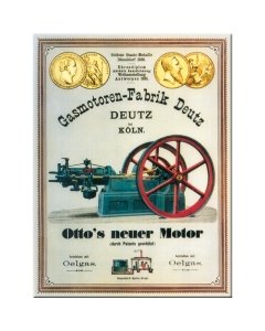 Magnet / Deutz Otto's neuer Motor / LM