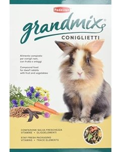 Padovan kääbusküüliku täissööt Grandmix Coniglietti