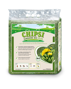 Päikesekuivatatud hein närilistele Chipsi Sunshine Bio võilillega