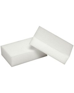 Melamiinist plekieemaldaja pesunuustik, mis toimib nagu kustukumm / 10.5x7x3cm / valge / 1tk