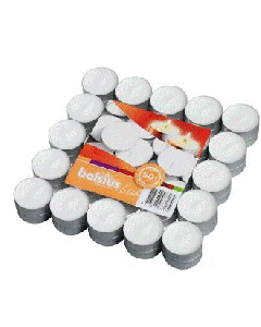 Teeküünal / 3,5h / valge / 50tk