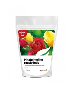 Pikatoimeline roosiväetis, 3-4 kuud / 750g