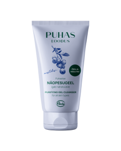 Puhas Loodus puhastav näopesugeel Mustikas 150 ml