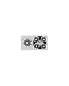 Plastvorm rist ringi vahele / 25,0x25,0x4,5 cm