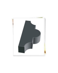 Plastvorm Ristikhein vuukidega, 2 poolikut / 26,7x21,8x6,0cm