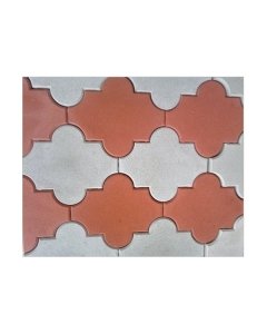 Plastvorm Ristikhein krobeline / 26,7x 21,8 x 6,0cm